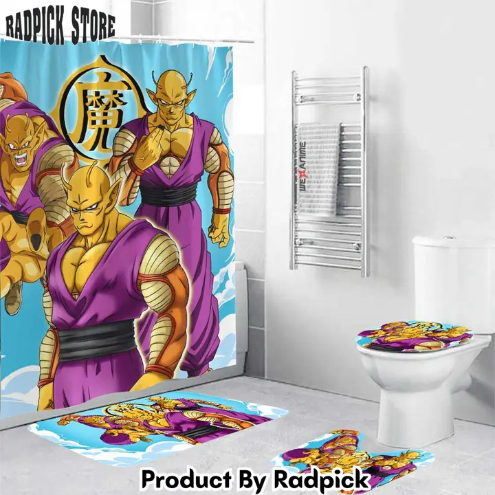 Dragon ball orange piccolo combo bathroom set   rp0201081